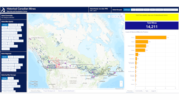 Mapping Canada S Mines   Datahub2 