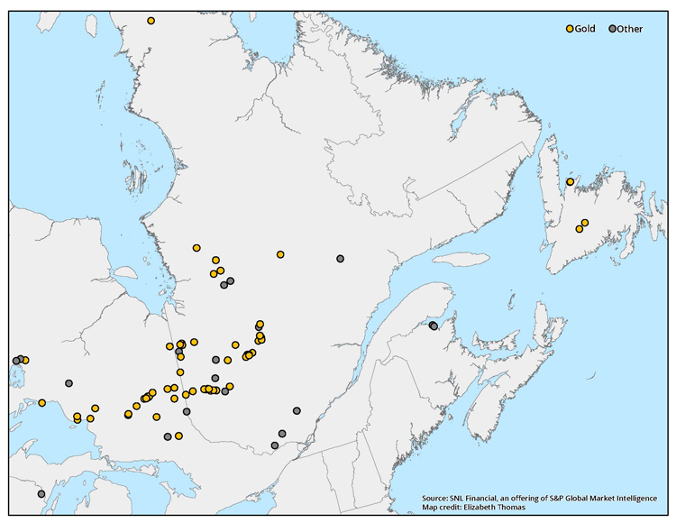 Gold Drilling Quebec